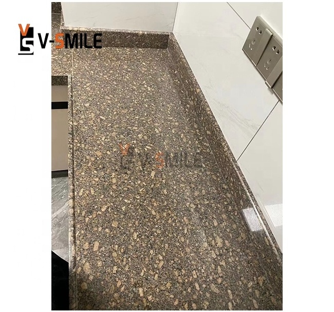 Golden Diamond Grain Granite cheap Outdoor wall floor Decoration Granite tile