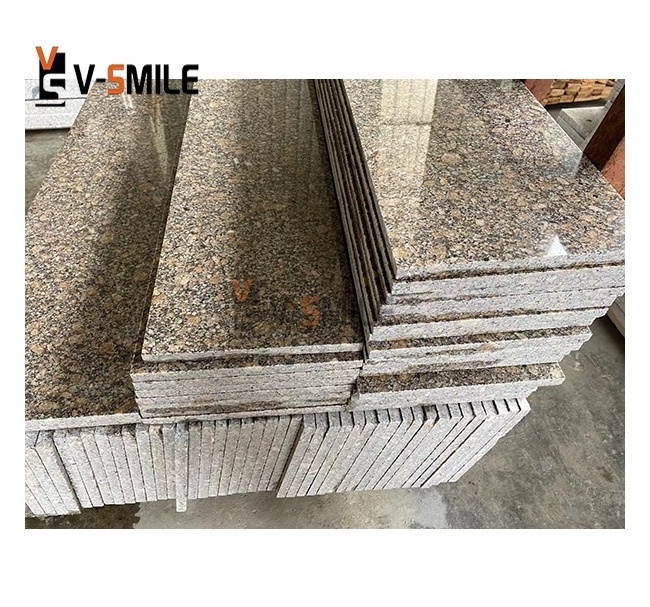 Golden Diamond Grain Granite cheap Outdoor wall floor Decoration Granite tile