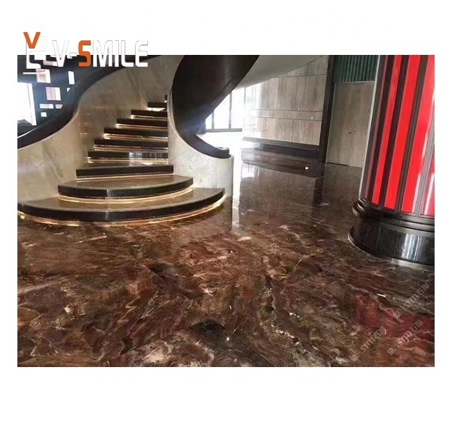 China factory polished good quality popular venice red marble slabs for Wall and Floor Venice Red wall tile