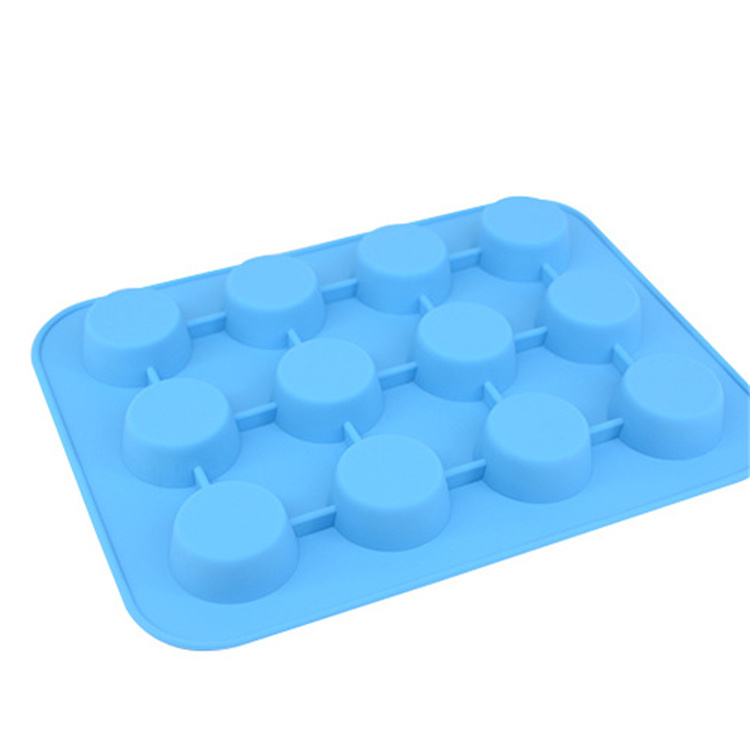 Customize Logo Baking Pans 12 Cup Cavity Muffin Pans Non Stick Silicone Cupcake Trays