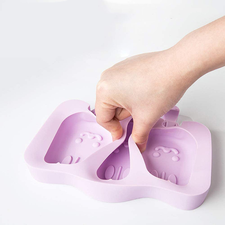 Freezer Safe Homemade Ice Pop Mould DIY Having Lid Sticks  Popsicle Mold Cartoon Ice Cream Molds