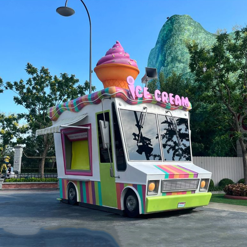 Concession Italian Ice Carts Mobile Ice Cream Gelato Food Carts And Food Trailers De Comida Movil With Full Kitchen Equipments