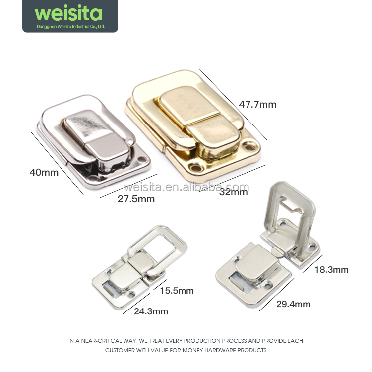 Metal Chrome Toggle Latch For Chest Box Case Suitcase Tool Clasp Cabinet Fitting Lock Belt Hasp Buckle Hardware