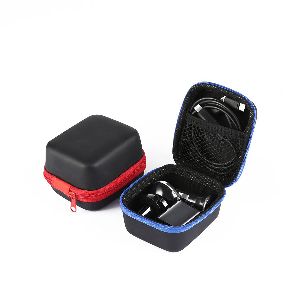 Wholesale Protective Small Hard Electronic Accessories Case EVA Carrying Earphone Case