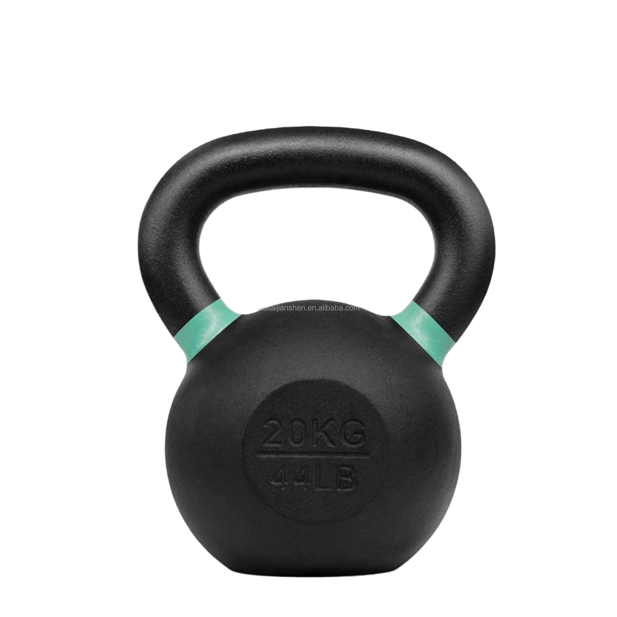 YES OR NO Wholesale Gym Fitness Coated Cast Iron Black Color Weights Iron Sand Competition Kettlebell