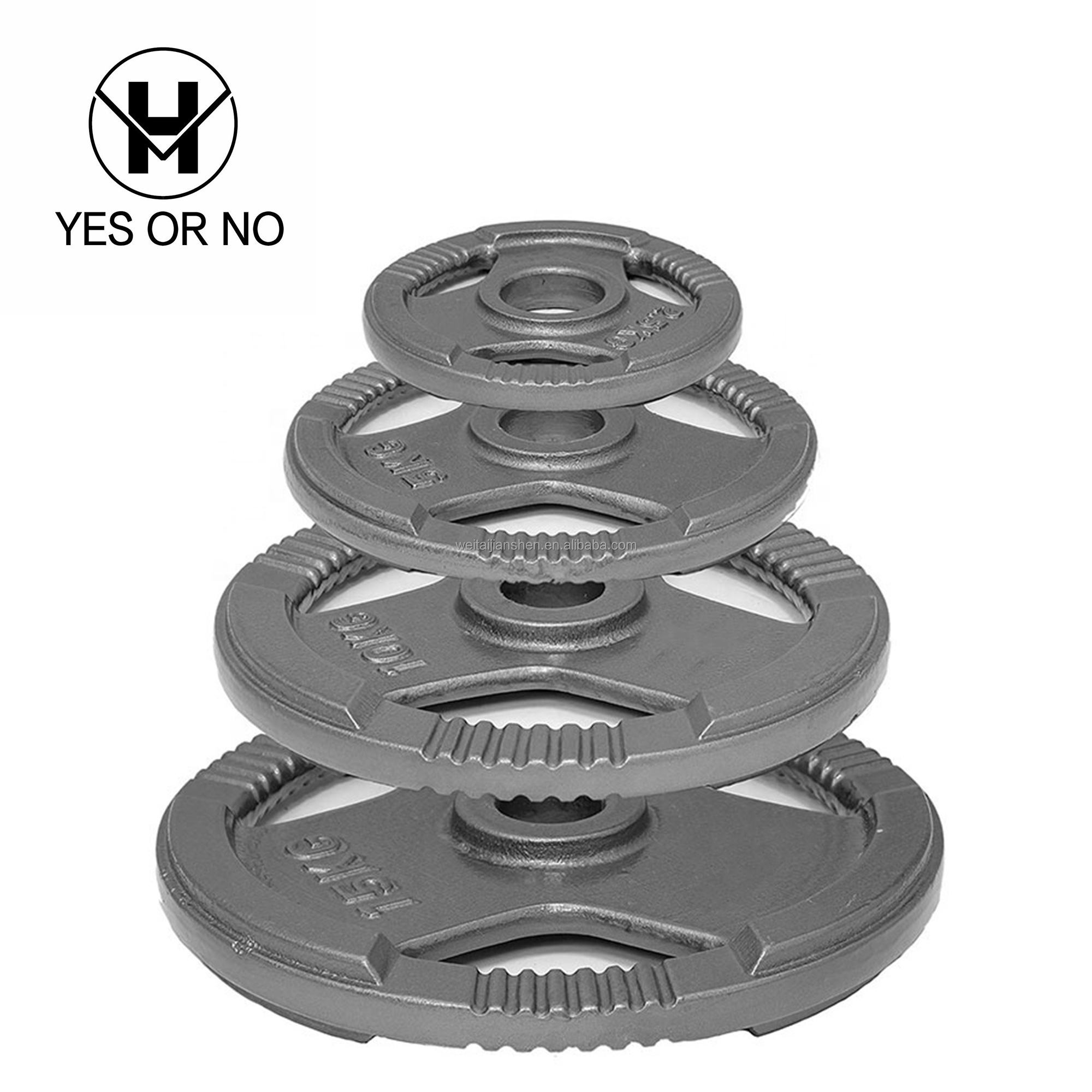 YES OR NO Wholesale All Kinds Of Weight Lifting Barbell Weight Plates Rubber Coated Weight Plates