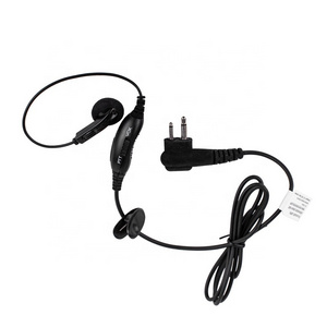 PMLN6534 commercial series earbud with in-line microphone/PTT/VOX switch compatible for DP1400 CP040 CP140 walkie-talkie