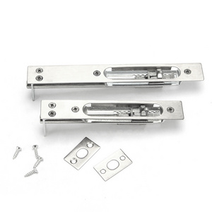 Safety Durable Flush Bolt Sliding Door Lock Stainless Steel Bolt Lock Latch