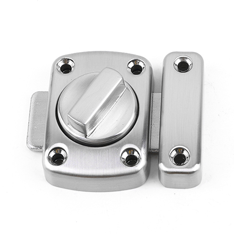 Hot Selling Safety Door Bolt Slide Lock Multiple-color Zinc Alloy Closet Bathroom Latch