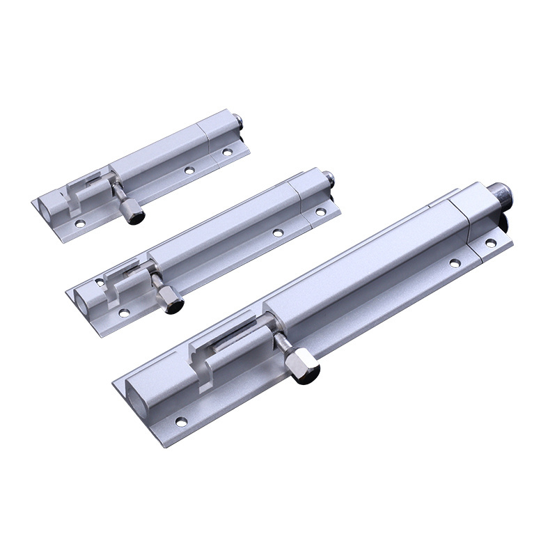 Sliding Hasp Latch Clasp Gate Lock Latches Aluminum Alloy Door Bolt Latch