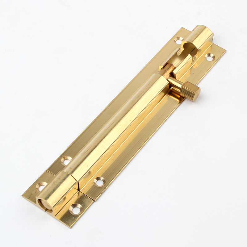 Top Selling Brass Doors Slide Latch Lock Barrel Bolts Home Gate Safety Hardware 1.5/2/2.5/3/4/6 Inch Door Bolt