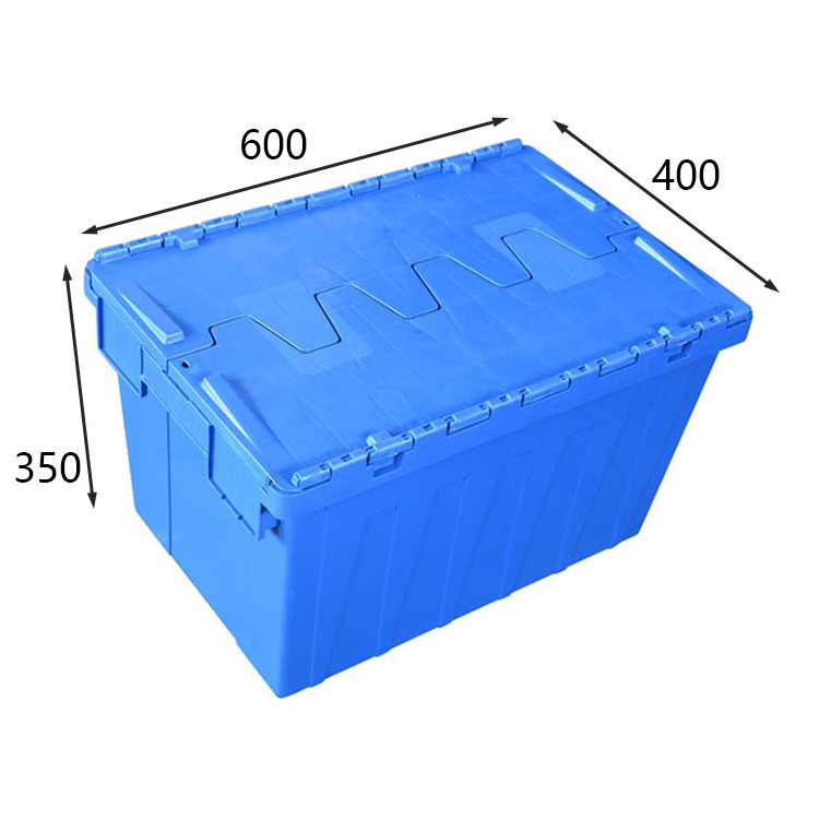 New PP Collapsible Easy Moving Plastic Folding Crates Foldable Crate Box 60x40x35