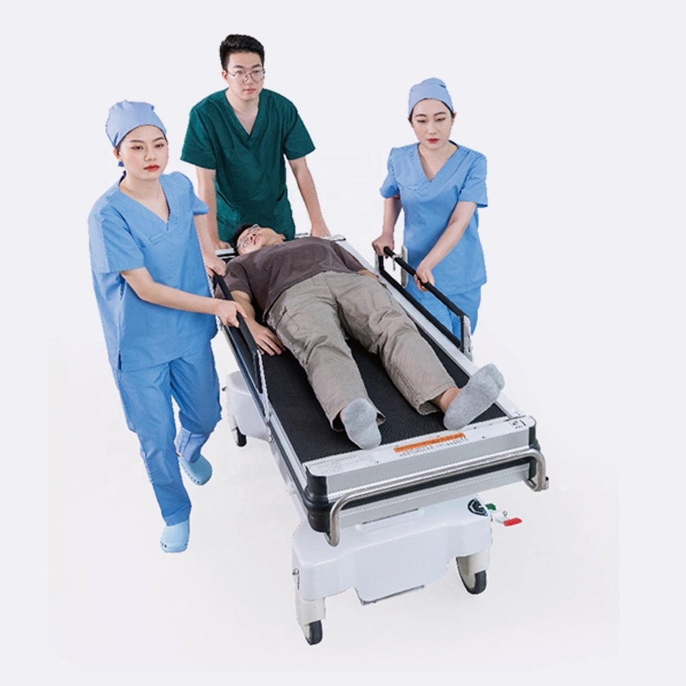 Hydraulic Hospital Bed Stretcher Prices Patient Transfer Stretcher Ambulance Bed