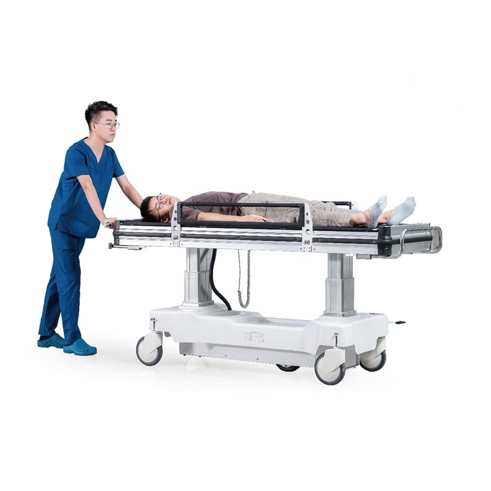 Hydraulic Hospital Bed Stretcher Prices Patient Transfer Stretcher Ambulance Bed