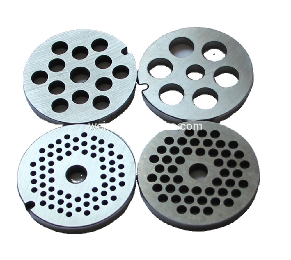 stainless steel meat grinder cutting plate mincer cutting plate