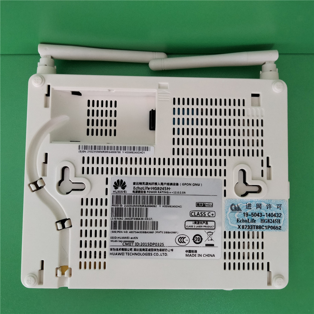 HG8245H Fttb Ftth Communication Tools HG8245H 4GE Lan Port 2Tel