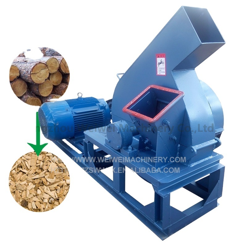 1000kgs chips machine wood chipper splitter forestry mulcher