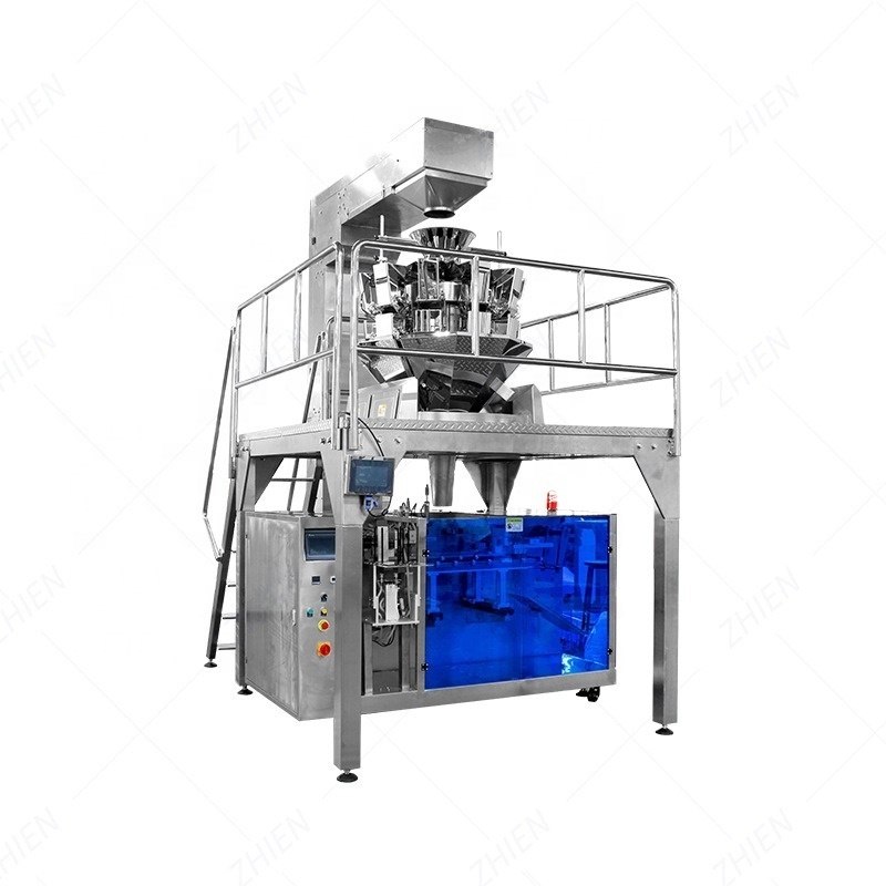 frozen food weighing and packaging machine  for the packaging needs of frozen chicken feet and chicken wings.