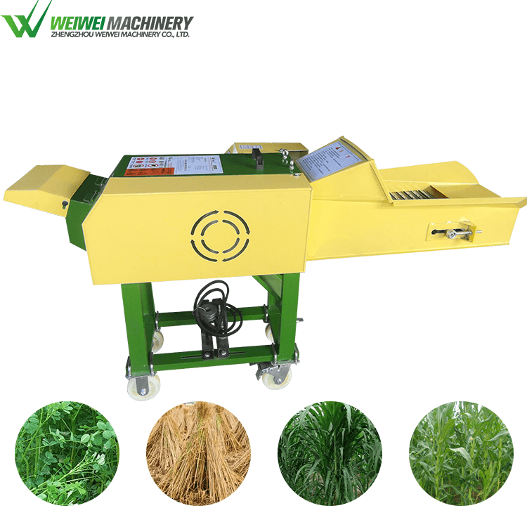 Weiwei Feeding Automatic Combined Cutter And Crusher For Corn Stalk Grass Cutting Shredding Machine