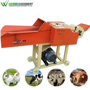 Weiwei Feeding Automatic Combined Cutter And Crusher For Corn Stalk Grass Cutting Shredding Machine