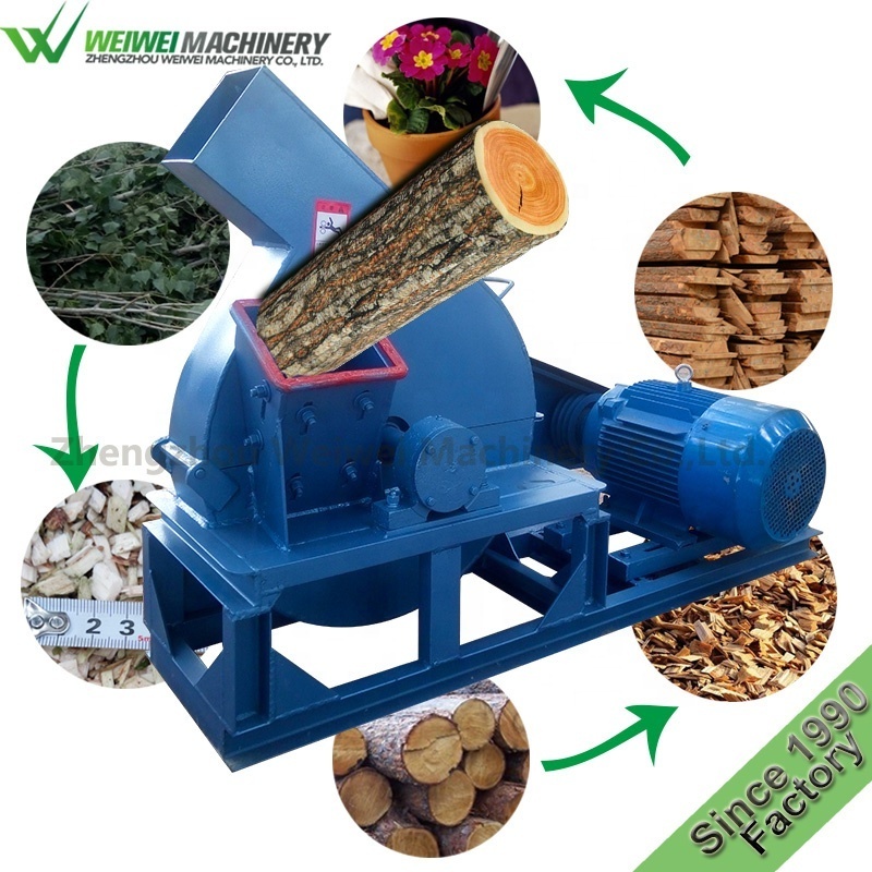 1000kgs chips machine wood chipper splitter forestry mulcher