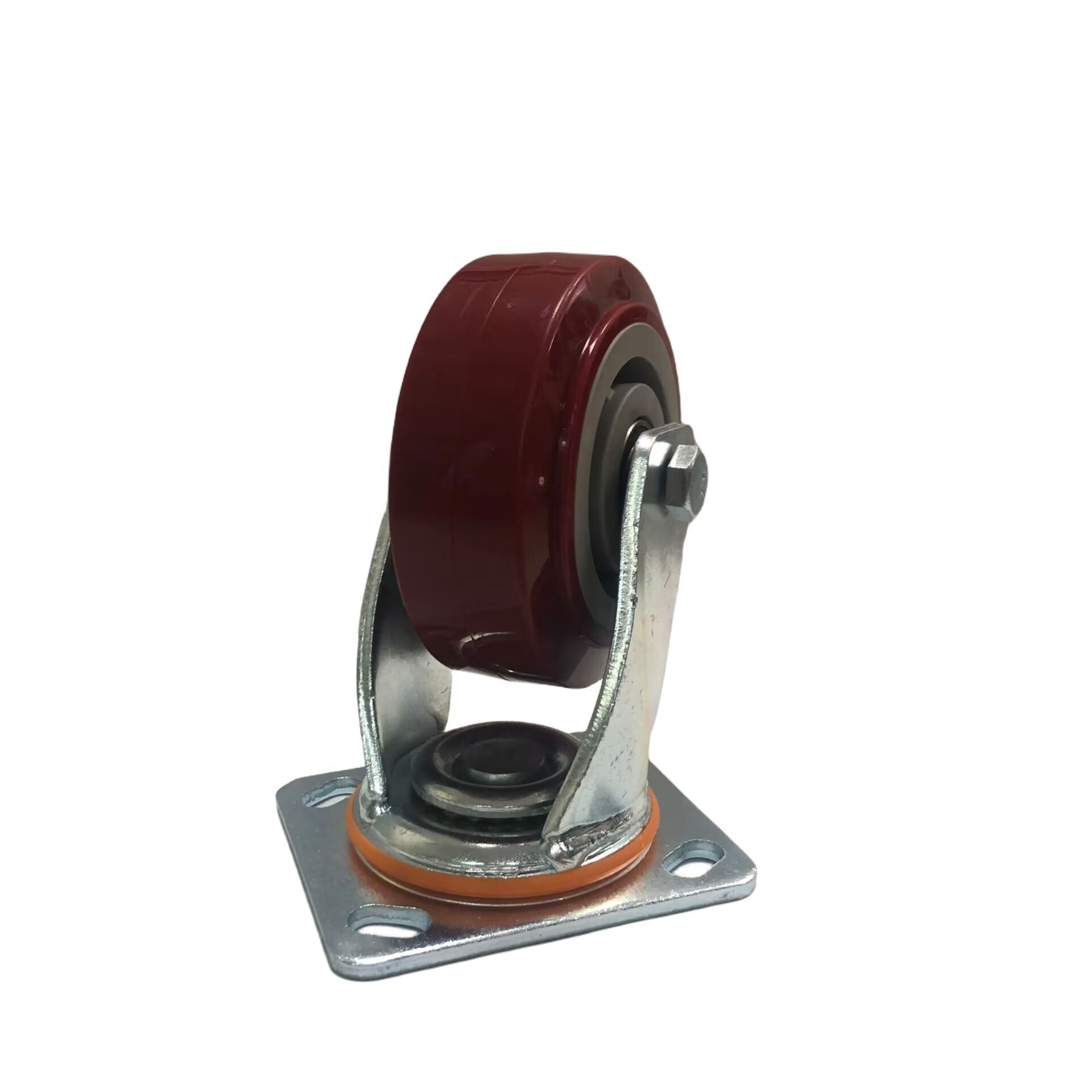 Red Big Castor Swivel Wheel  for Industrial Heavy Duty Casters