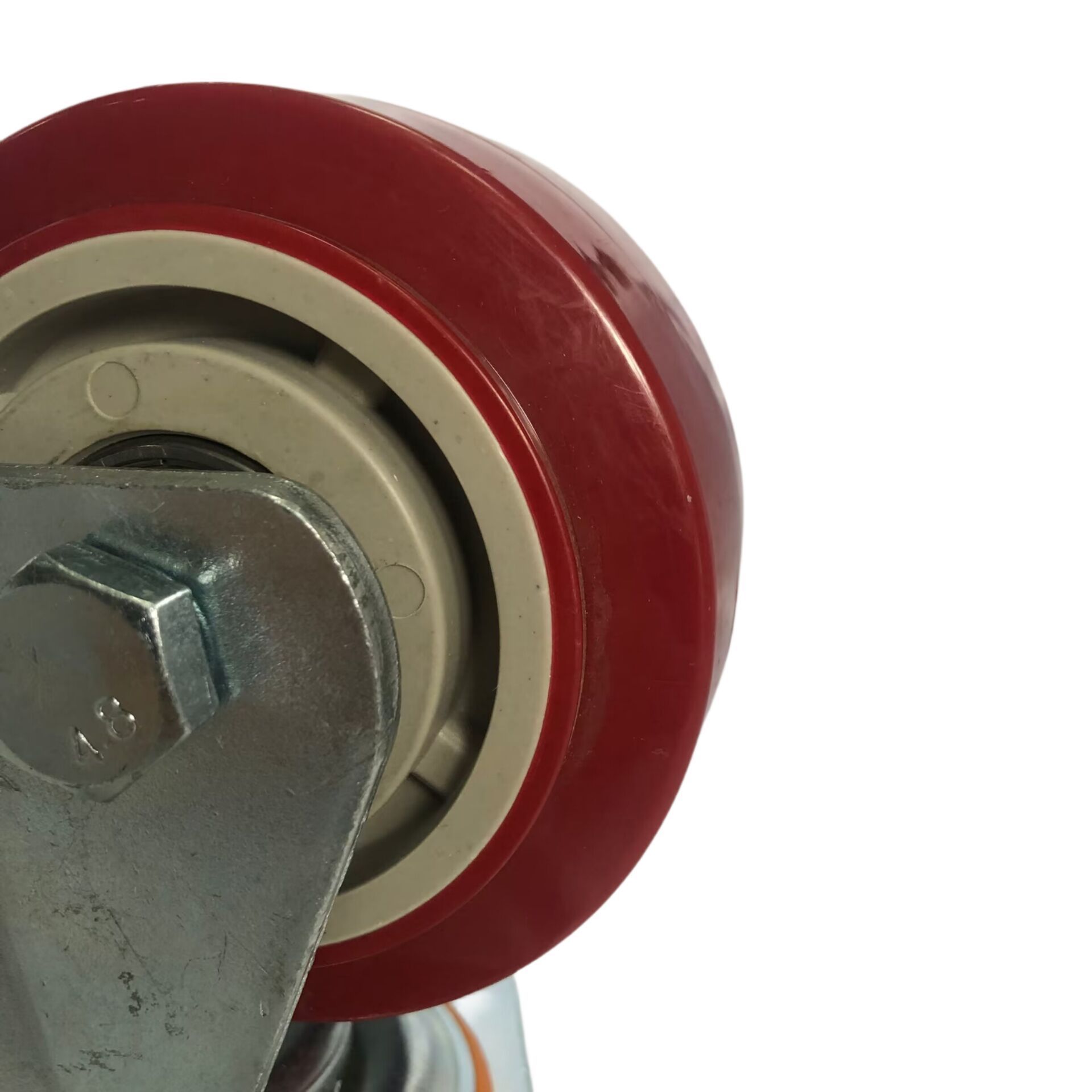 Red Big Castor Swivel Wheel  for Industrial Heavy Duty Casters