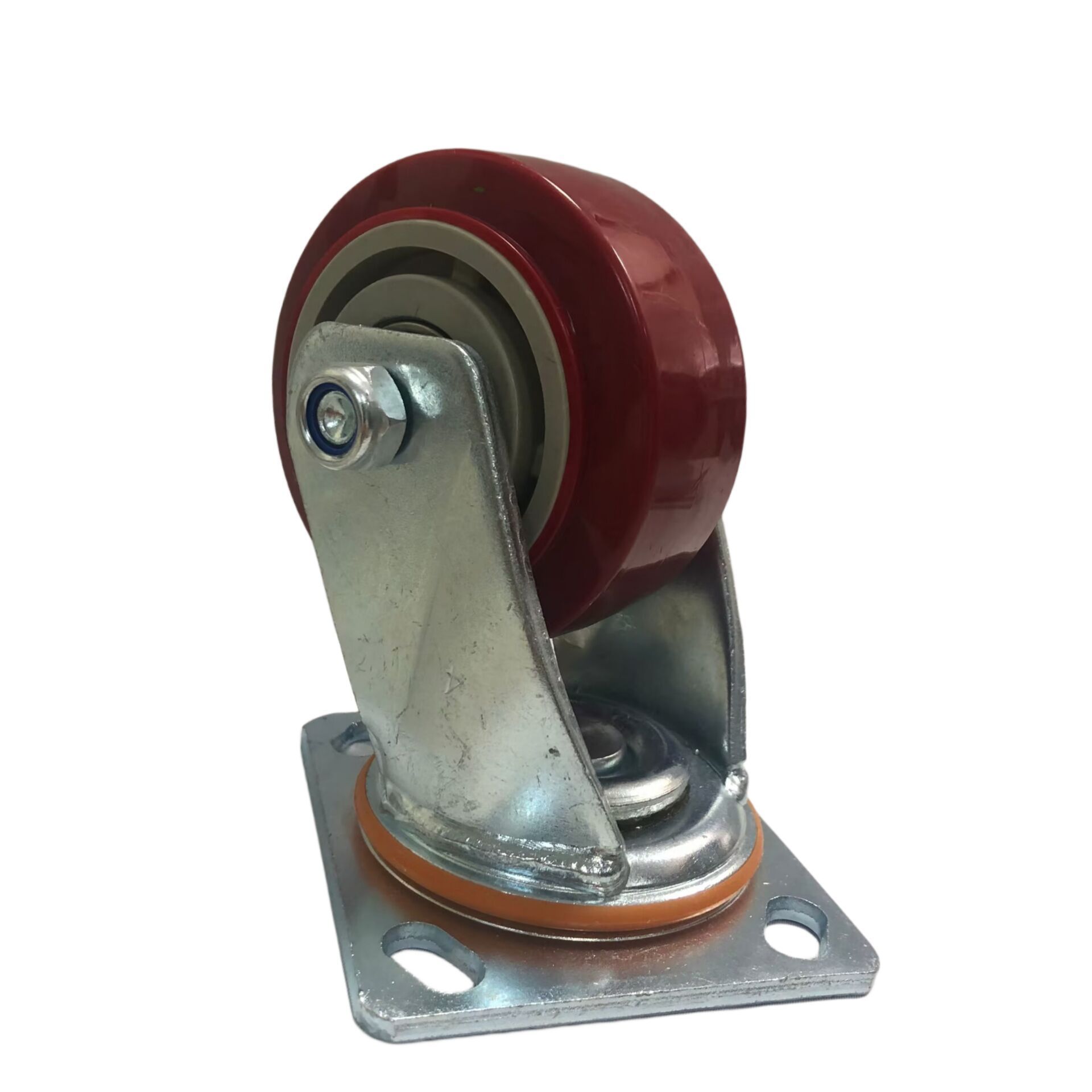 Red Big Castor Swivel Wheel  for Industrial Heavy Duty Casters