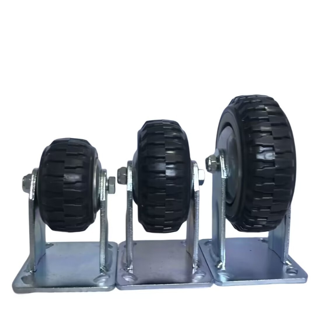 4/5/6/8inch PVC or PU material heavy duty caster wheel cart /wheelbarrow/pallet truck casters customized/OEM/ODM