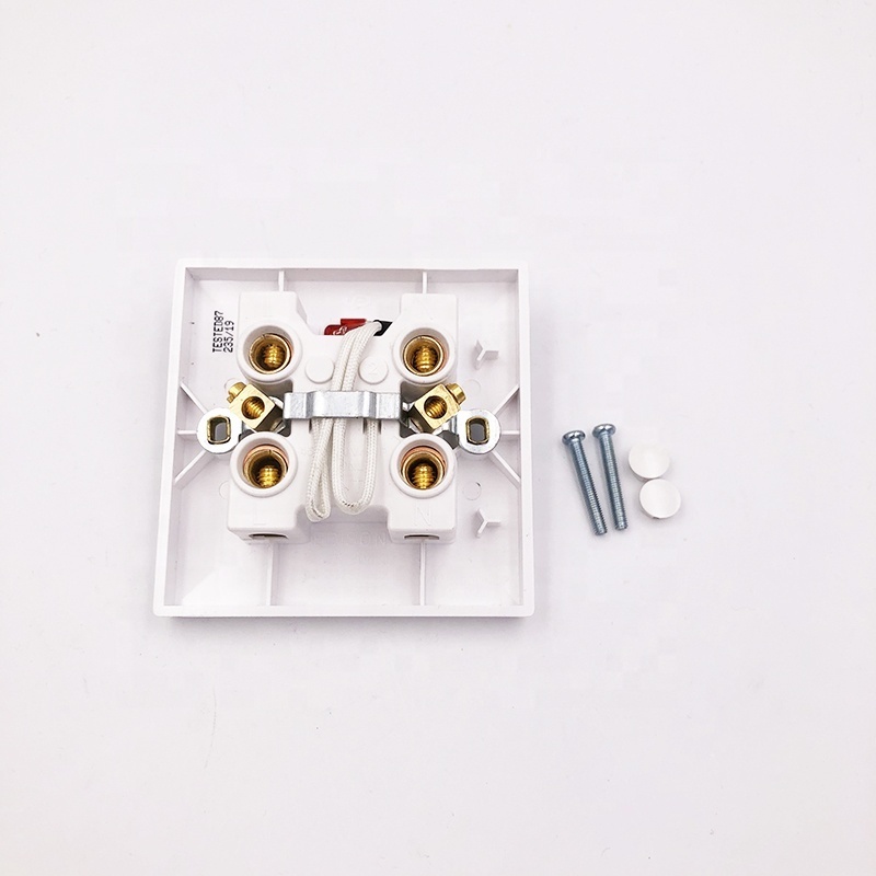 Popular Electrical Wall Switch 45A High Quality UK Standard  Press button Turn on/off