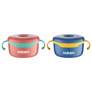 Wholesale Homio Tedemei high qty portable with lid&handle lunch box 304 stainless steel kindergarten kid food storage container