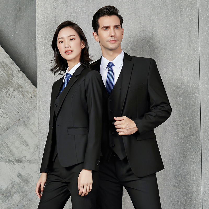 Hot Sale Set Fabric Suiting Men Anti-wrinkle Breathable Anti-Static Anti-Shrink Soft Texture Suits