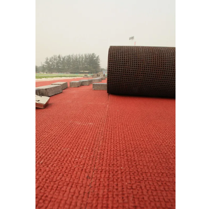 Flooring Mat Tartan Running Carpet Athletic Tile rubber synthetic prefabricated running track prefabricate track