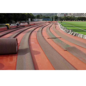 Flooring Mat Tartan Running Carpet Athletic Tile rubber synthetic prefabricated running track prefabricate track