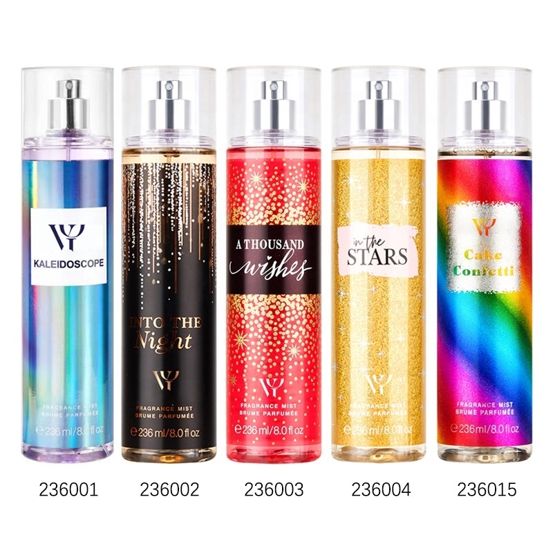 Hot-Selling 236ML Body Mist Slightly sweet Flower Tree fruit flavor best perfume for women's perfume