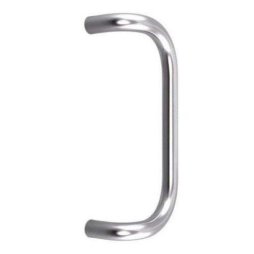 Stainless Steel Round Door Pull Handle Offset Pull Handles For Entrance Door