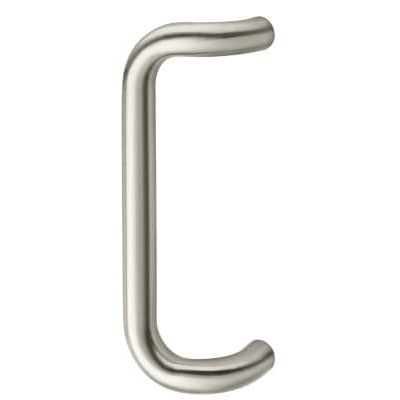 Stainless Steel Round Door Pull Handle Offset Pull Handles For Entrance Door