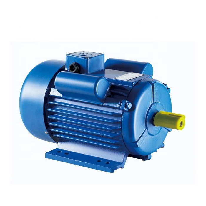 single phase 2hp YL90L 4 electric motor with pulley