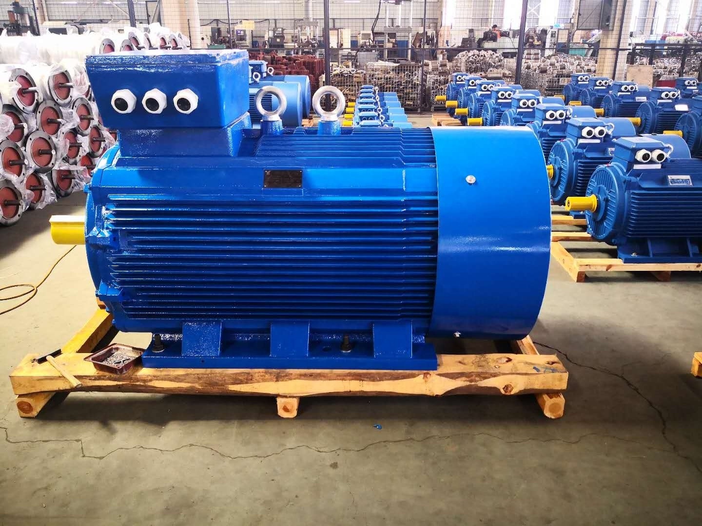 Y2 Three Phase Asynchronous Squirrel Cage Induction Motor 500 hp Electric Motor