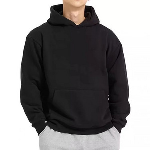 Custom Hoodies Men's 100% Cotton Heavy Weight Luxury Quality Puff Printing Oversized Streetwear Pullover Hoodies For Men