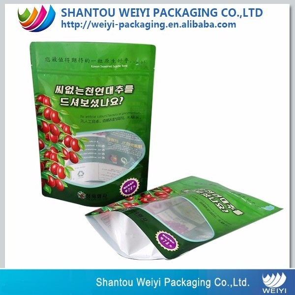 Dry food packaging/Plastic packing bags for dried fruit/Dry fruit packaging