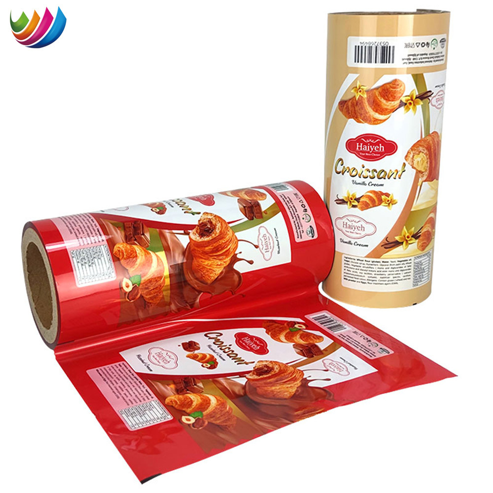 OEM Banana Corn Tortilla Packaging Inside Foil Flexible Roll Film Snack Potato Chips Crisps Food Packaging Plastic Bag