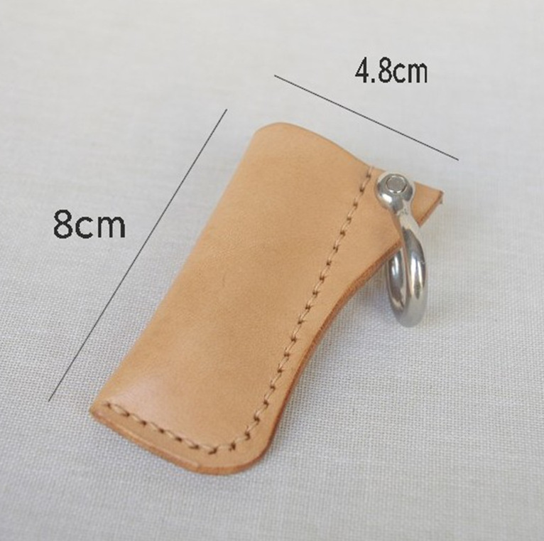 New Arrival Portable Real Leather Lighter Case Handmade Lighter Cover