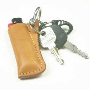 New Arrival Portable Real Leather Lighter Case Handmade Lighter Cover