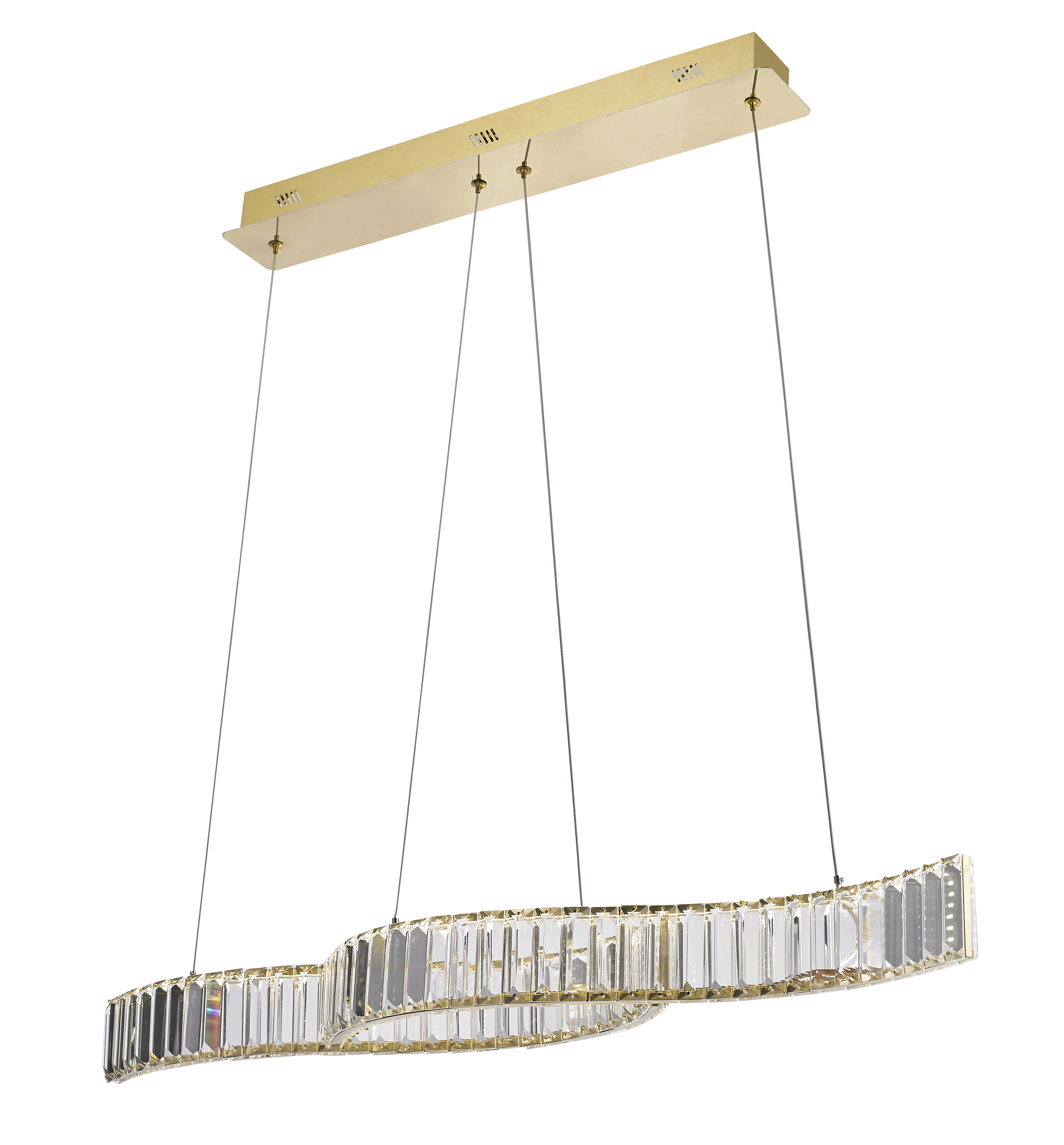 Modern crystal chandelier pendant light living room dining room decoration lights for homes