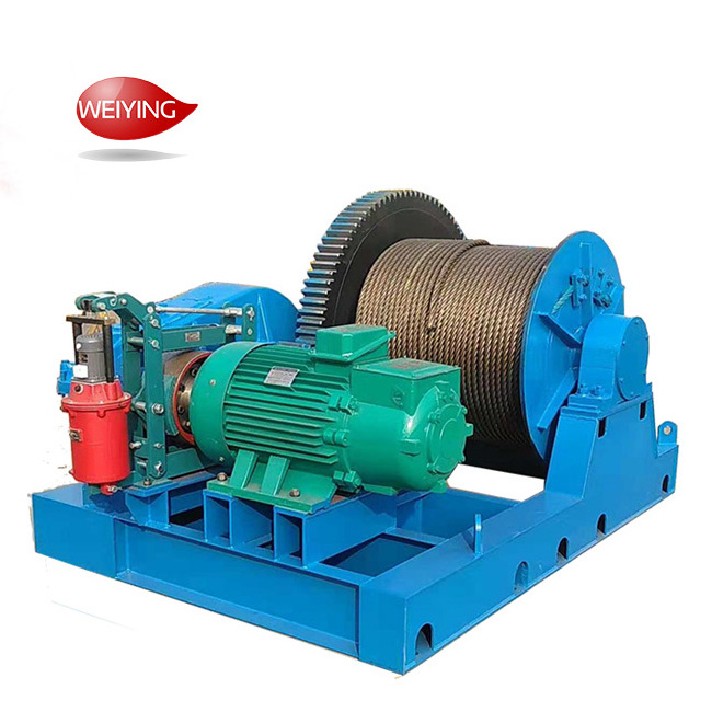 JK Series Electronic Control Materials Lifting High Speed Electric Winch 10T 20T 30T