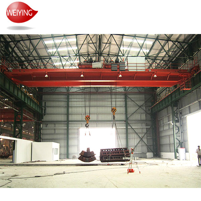 5 TON 10 Ton Girder Traveling Overhead Crane With Grab Bucket Use In Industry