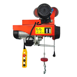 0.5Ton 1Ton Small Electric Hoist 220v With Wireless Remote Control Mini Hoist Electric 110v