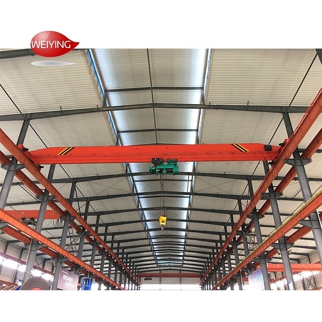 High quality electric hoist bridge crane 3 ton 2 ton overhead travelling crane price