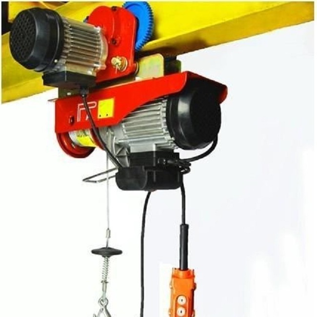 0.5Ton 1Ton Small Electric Hoist 220v With Wireless Remote Control Mini Hoist Electric 110v